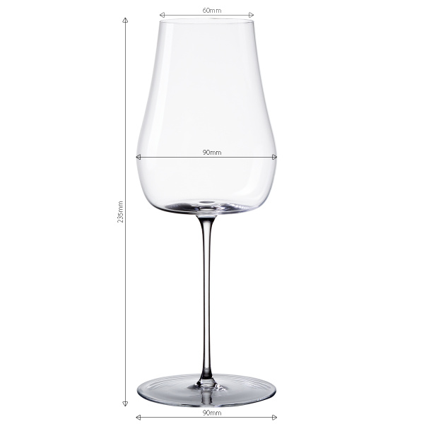 Verre universel 400 ml - Lot de 2 - Green Wave Glas Lunasol