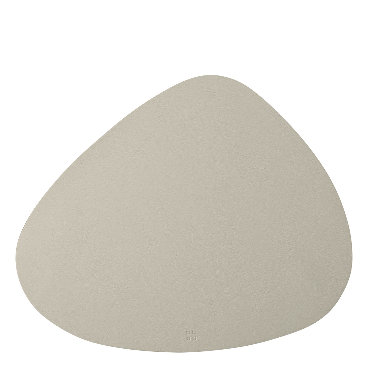 Set de table triangle en PVC sable 45 x 37 cm - Elements Ambiente