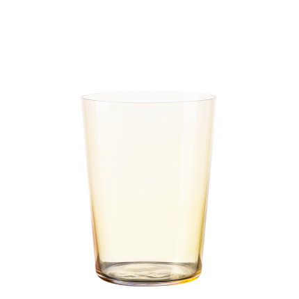 Verres Tumbler jaunes 515 ml set de 6 – 21st Century Glas Lunasol META Glass