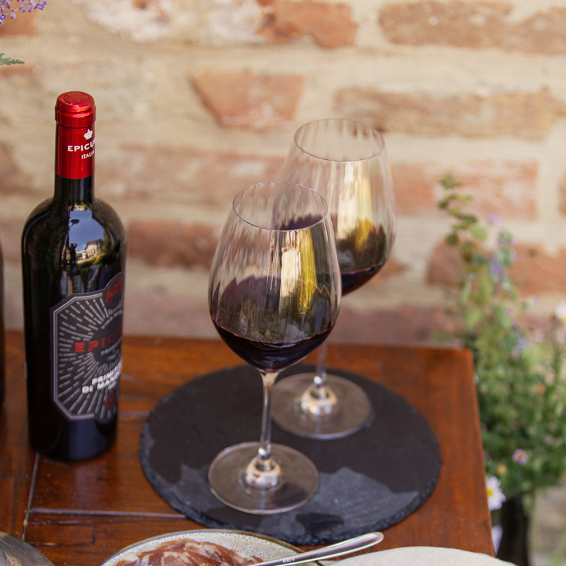 Verres à vin rouge 660 ml lot de 6 - Optima Line Glas Lunasol