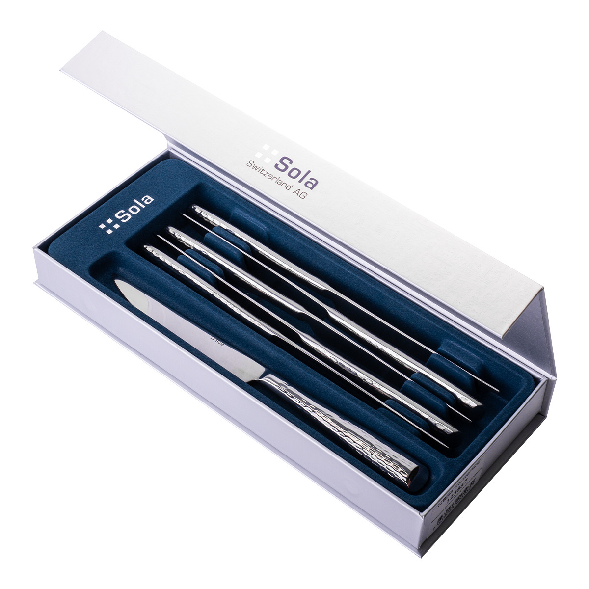Couteaux à steak en coffret magnétique set 6 pièces – Miracle