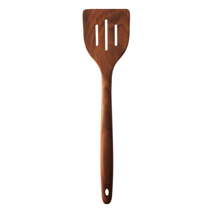 Spatule ajourée Teak 30,5 x 7,4 x 1,9 cm - GAYA Wooden
