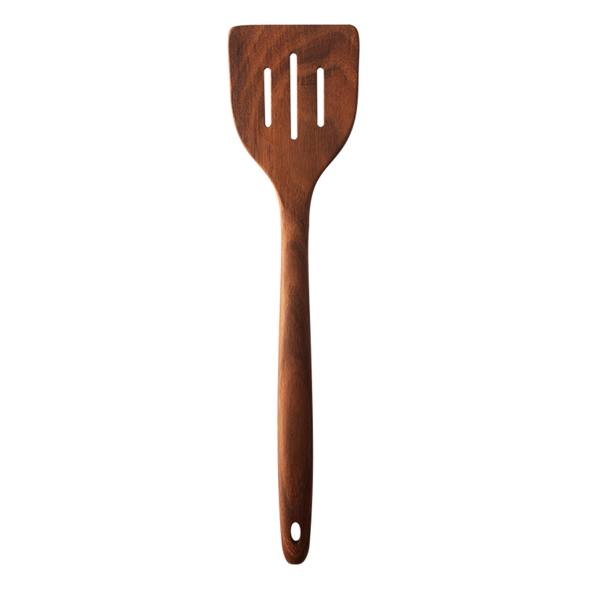 Spatule ajourée Teak 30,5 x 7,4 x 1,9 cm - GAYA Wooden