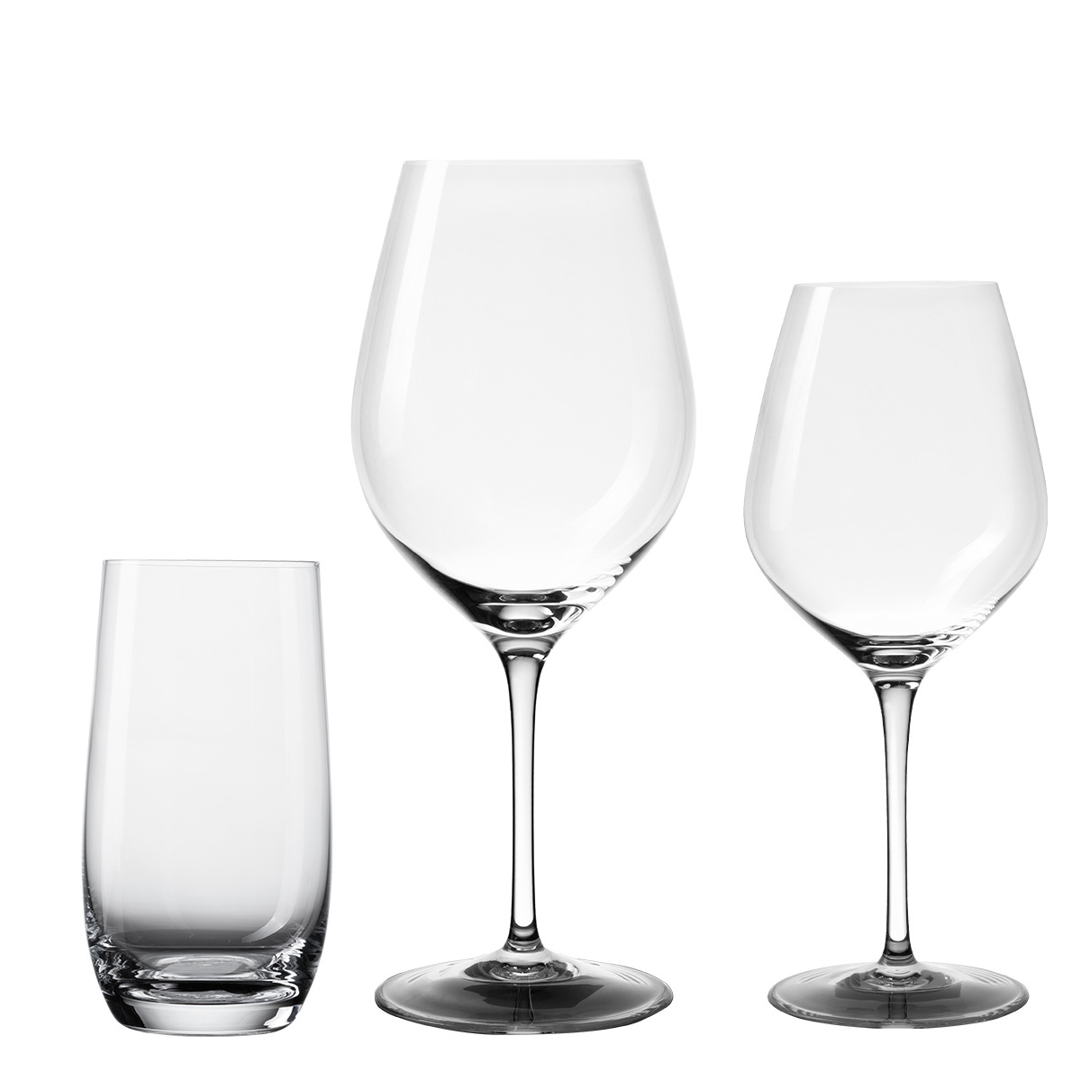 Set de verres de démarrage pour la maison 18 pcs – Optima Glas Lunasol