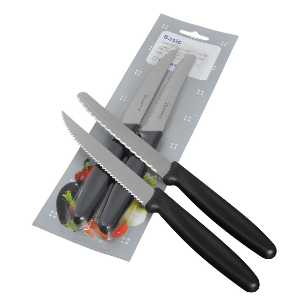 Set de couteaux à steak / couteaux à tomates 2 pcs – Basic