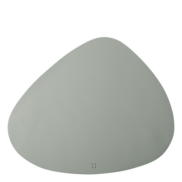 Set de table triangle en PVC argenté 45 x 37 cm - Elements Ambiente