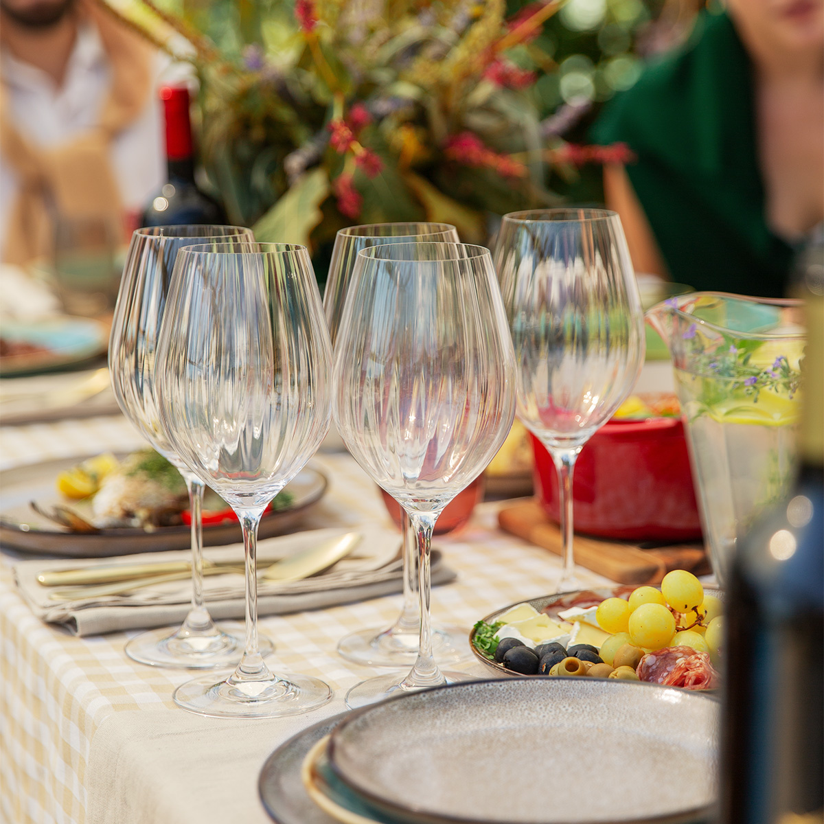 Verres à vin rouge 660 ml lot de 6 - Optima Line Glas Lunasol