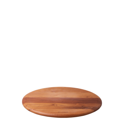 Planche à découper ronde Teak Ø 35,6 cm - GAYA Wooden