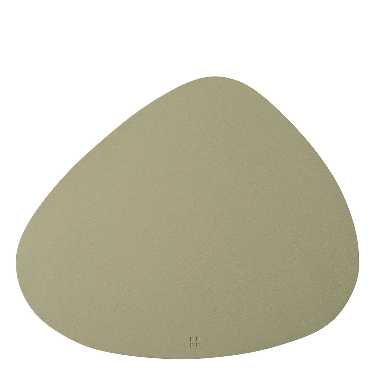 Set de table triangle en PVC olive 45 x 37 cm - Elements Ambiente