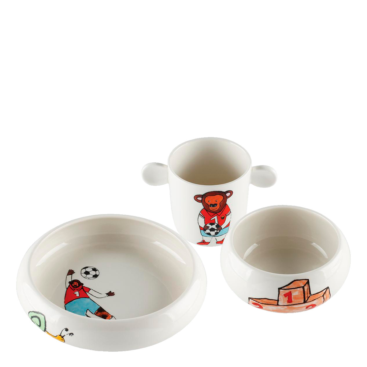 Service en porcelaine pour enfants 3 pcs – Ben
