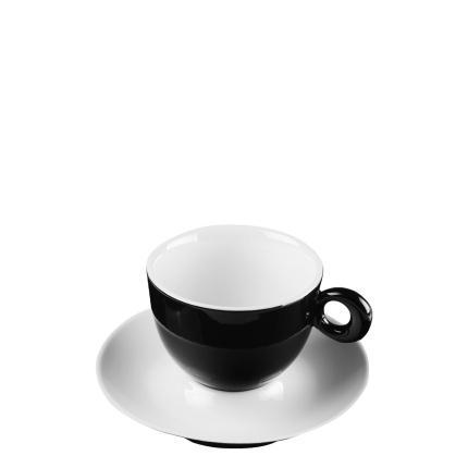 Tasse à café/thé RGB noire 200 ml