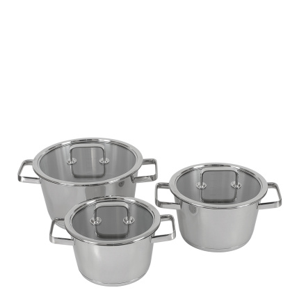Set de casseroles 6 pièces - Merkur Lunasol