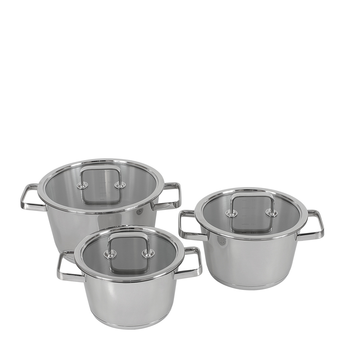 Set de casseroles 6 pièces - Merkur Lunasol