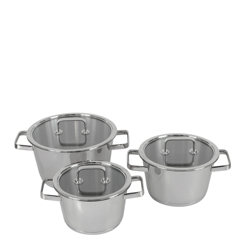 Set de casseroles 6 pièces - Merkur Lunasol