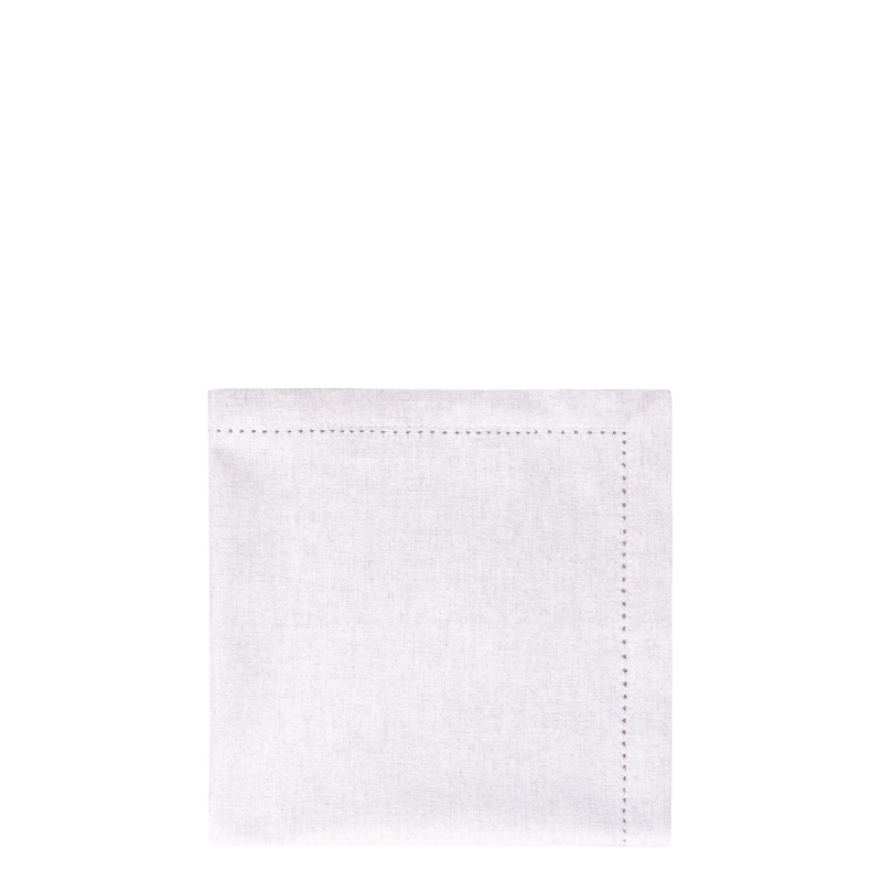Serviettes en coton gris 45 x 45 cm 2 pcs – Basic Ambiente