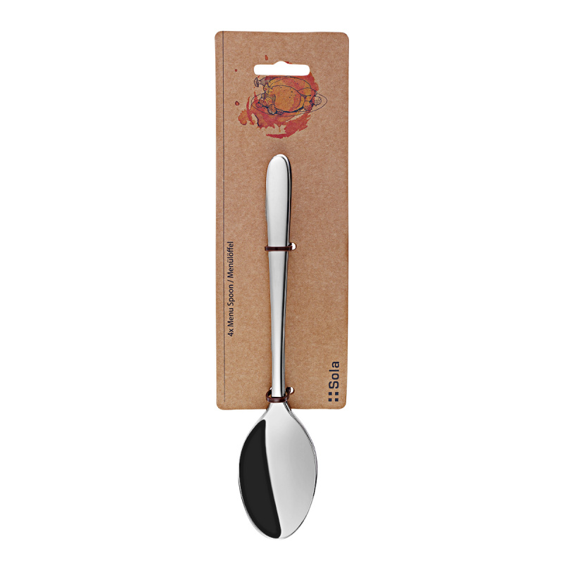 Set de cuillères 4 pièces – Basic Alpha
