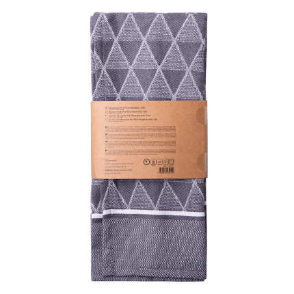 Torchon de cuisine gris acier 50 x 70 cm 2 pcs – Basic Ambiente