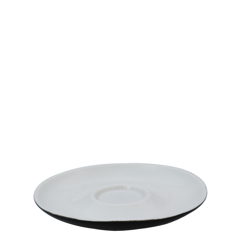 Soucoupe à espresso noire 12,5 cm – RGB