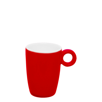 Tasse à mokka haute rouge 80 ml - RGB