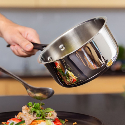 Casserole Orion Gaya 1,5 l avec couvercle en verre