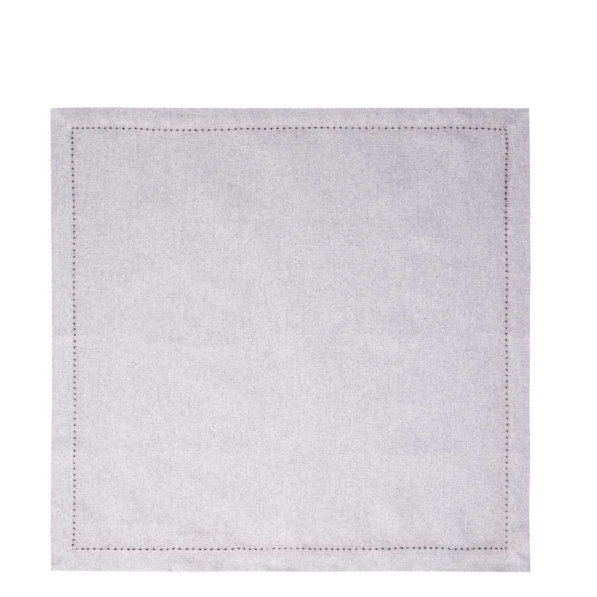 Serviettes en coton gris clair 45 x 45 cm 2 pcs – Basic Ambiente