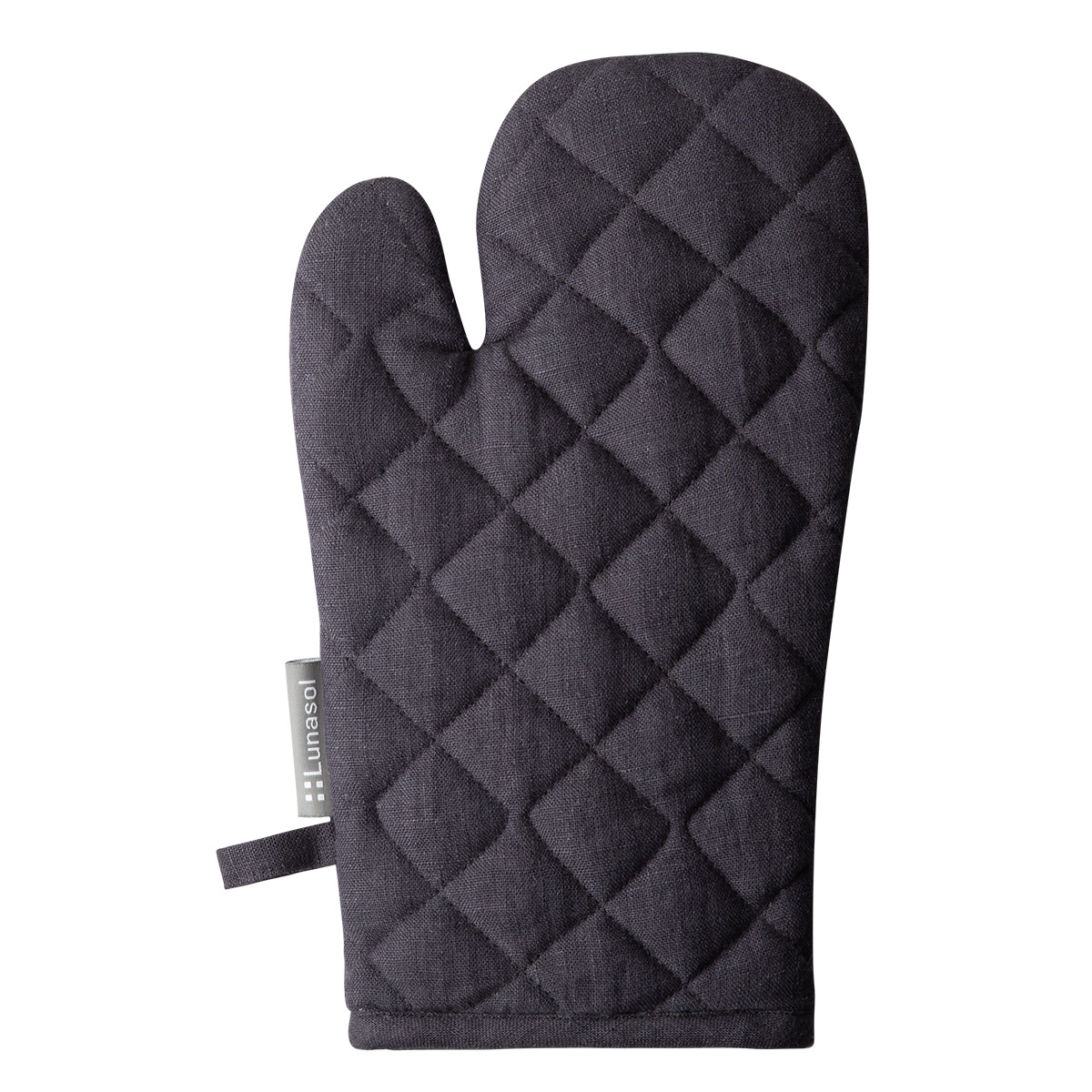 Gant de cuisine anthracite 19 x 32 cm - Gaya Ambiente
