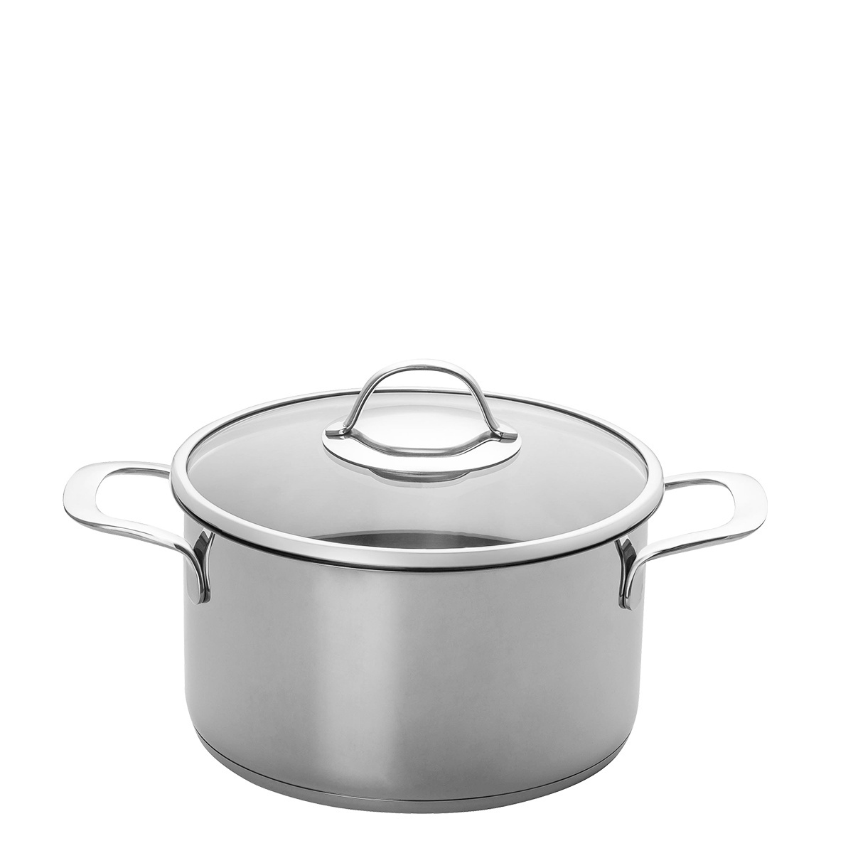 Marmite avec couvercle en verre ø 22 cm | Orion Inox