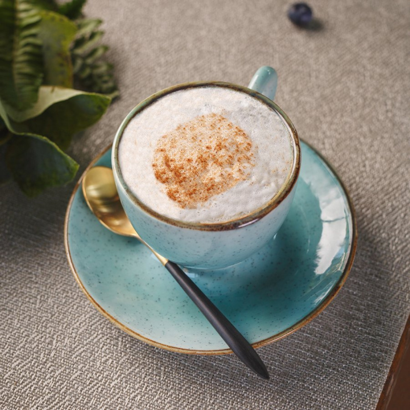 Sous-tasse à café - Gaya Sand turquoise Lunasol