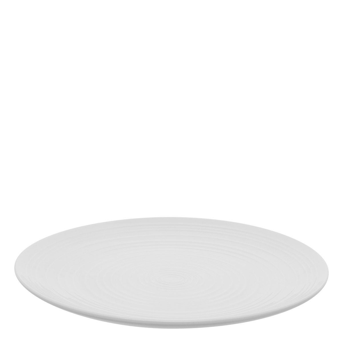 Assiette plate blanche brillante 28 cm – Gaya