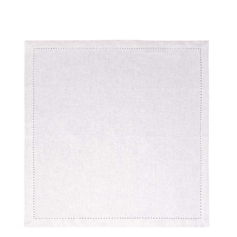 Serviettes en coton gris 45 x 45 cm 2 pcs – Basic Ambiente