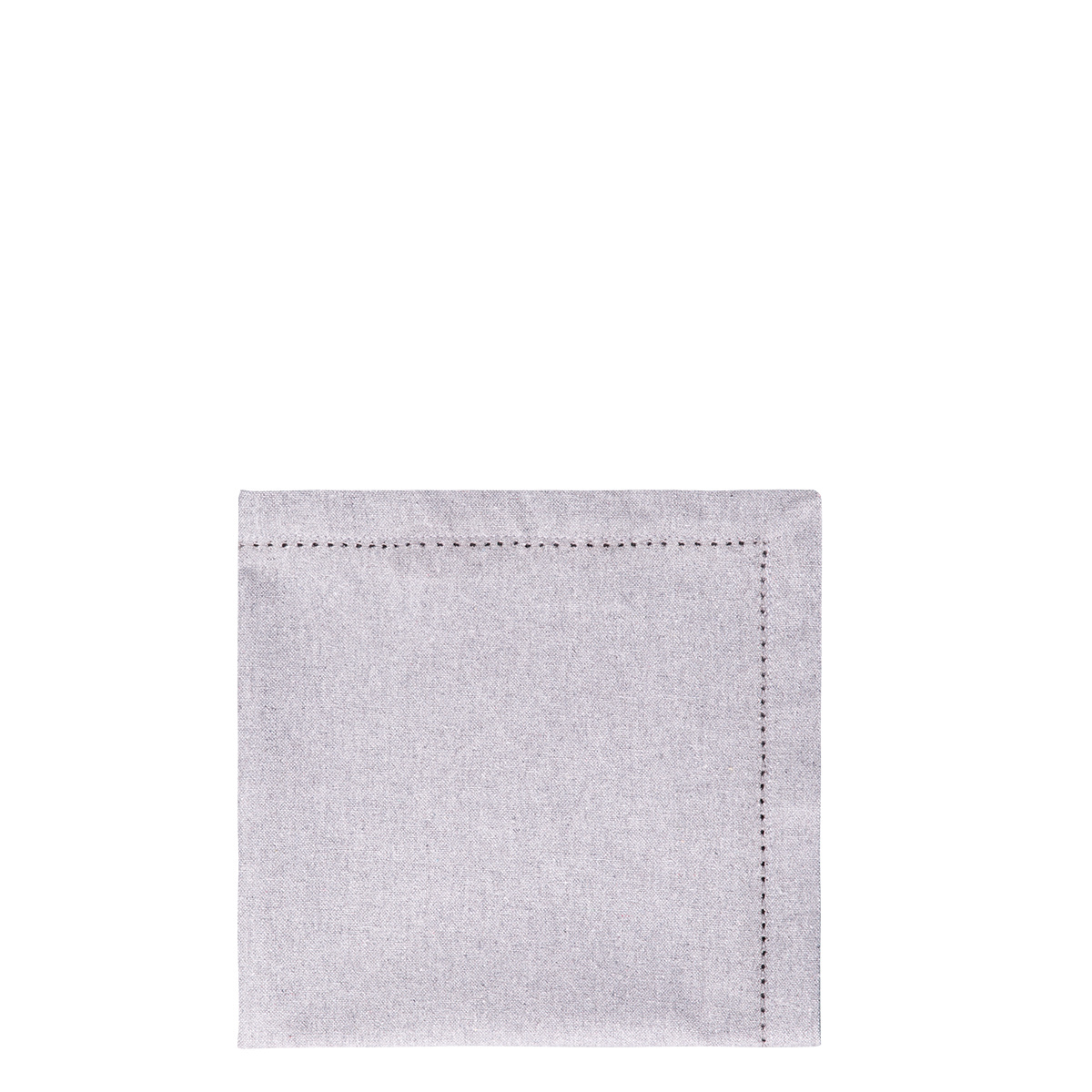Serviettes en coton gris clair 45 x 45 cm 2 pcs – Basic Ambiente