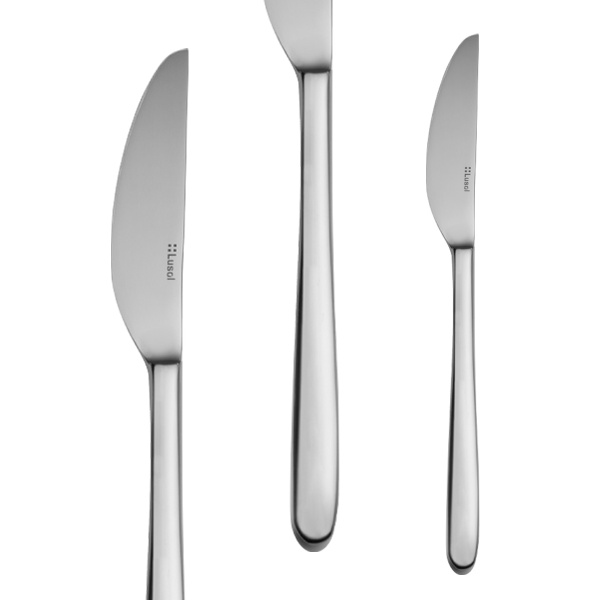 Couteaux de table set 2 pièces – Basic Alpha
