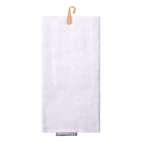 Graues Baumwoll-Etui zur Aufbewahrung von Besteck 52 x 26 cm - Basic Ambiente
