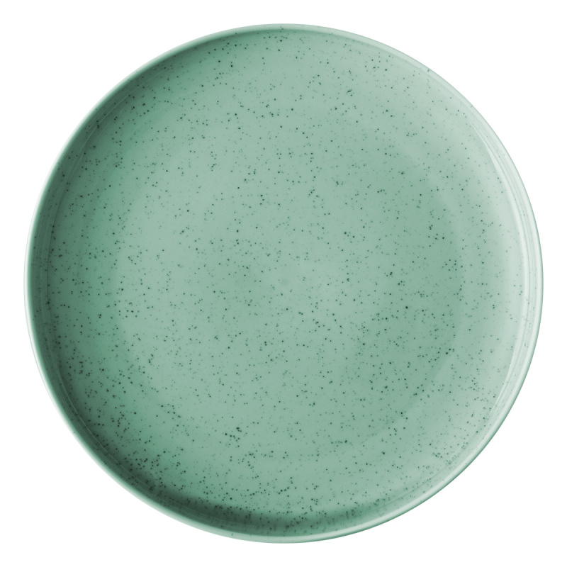 Assiette plate Gaya RGB Vintage bleue brillante 25 cm
