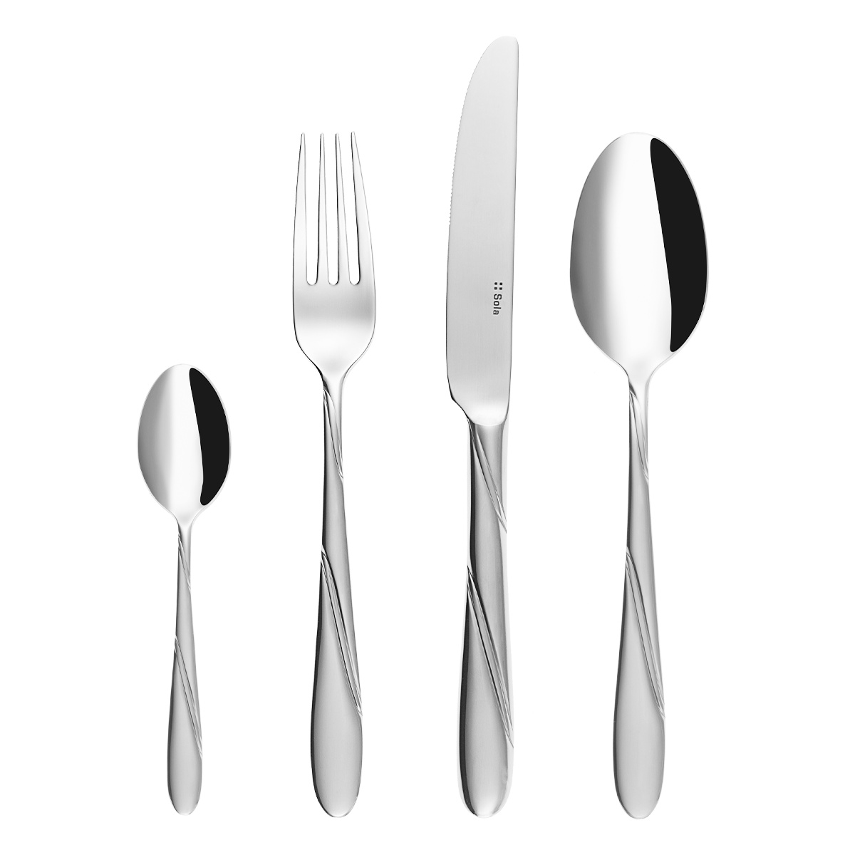 Ensemble de couverts 42 pcs – Salzburg Quarz