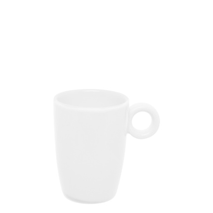 Tasse à moka haute blanche 80 ml - RGB