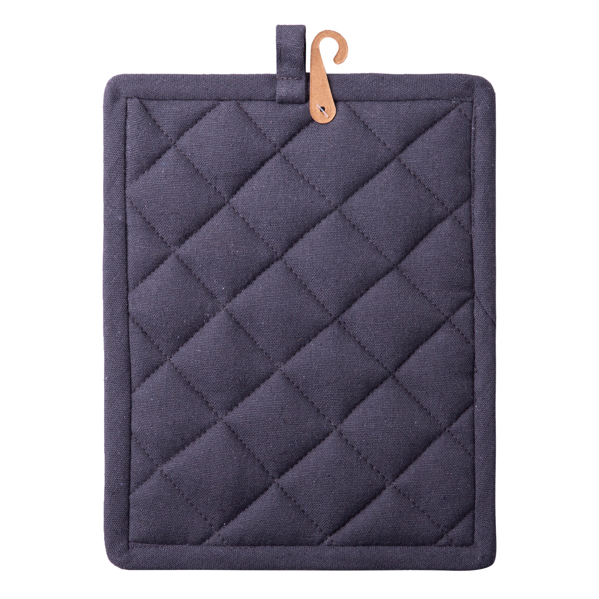 Gant de cuisine en coton gris acier 19 x 24 cm – Basic Ambiente