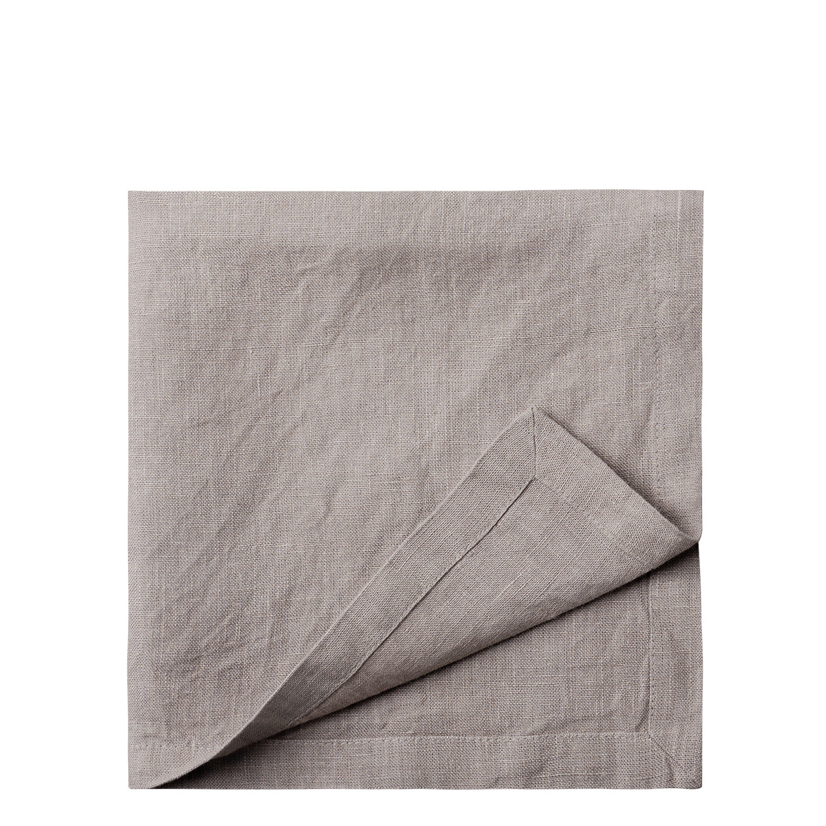 Serviettes en lin ardoise 50 x 50 cm 2 pcs - Gaya Ambiente
