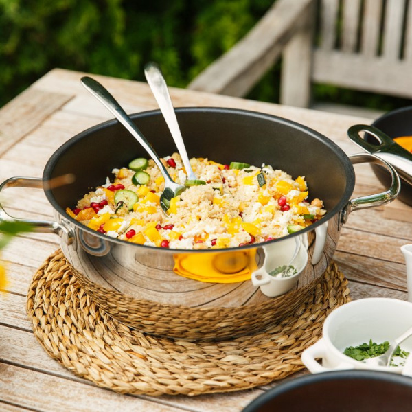 Wok avec couvercle 4,5 l – Orion