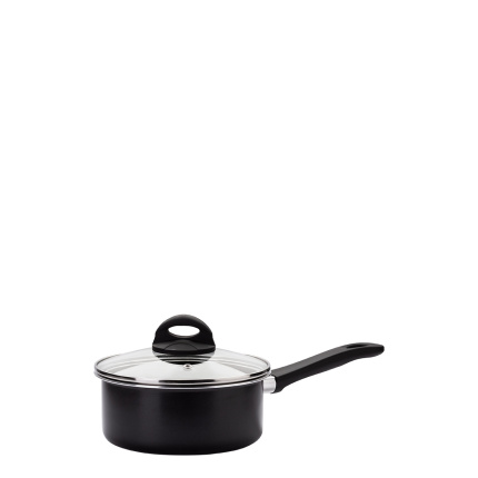 Casserole avec couvercle en verre ø 18 cm – Venus Lunasol Induktion black