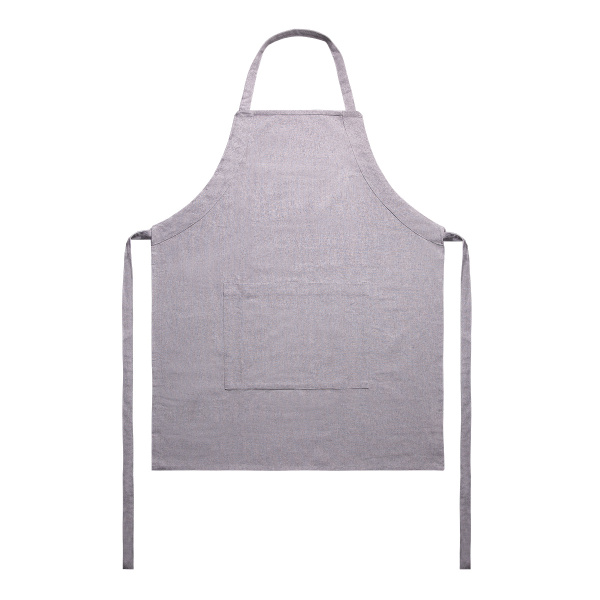 Tablier en coton gris clair 70 x 85 cm – Basic Ambiente