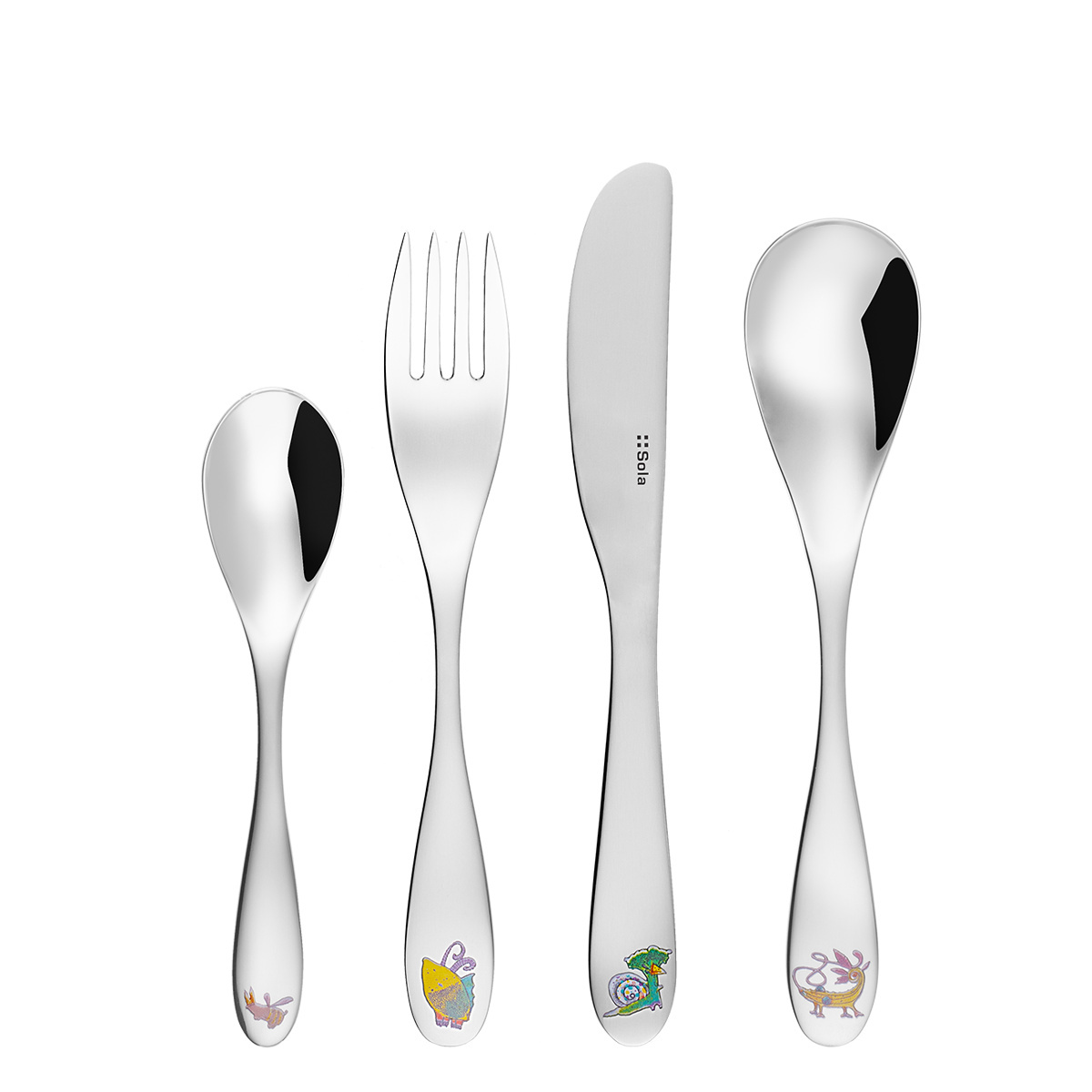 Set de couverts pour enfants 4 pcs – Fruitopia II.