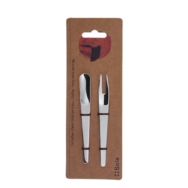 Set de sticks à café 4 pcs – Basic Alpha