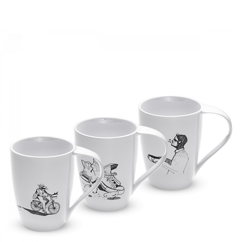 Tasse à thé, 360 ml set 3 pcs – Hotel Inn