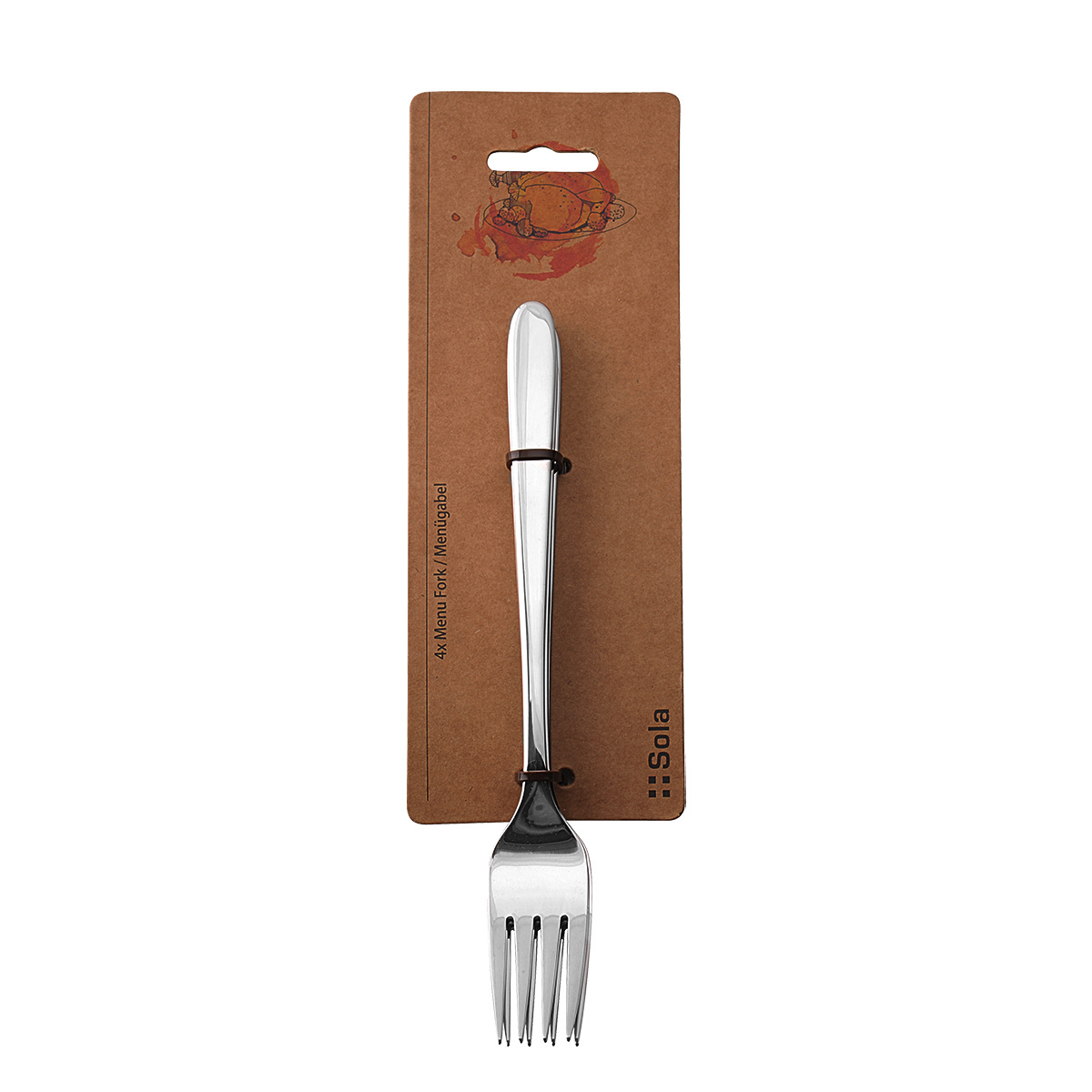 Set de fourchettes de menu 4 pcs – Basic Alpha