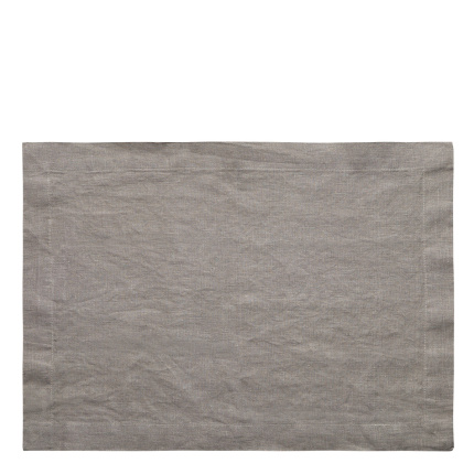 Set de table en lin ardoise 35 x 50 cm - Gaya Ambiente