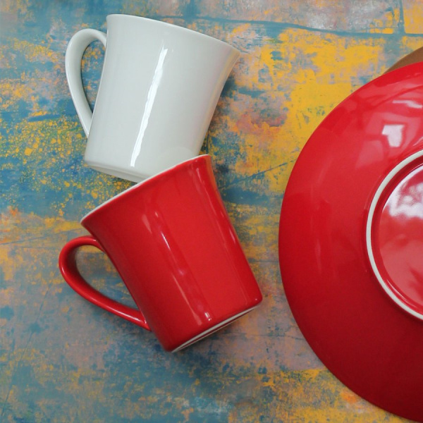 Tasse à thé rouge 300 ml – RGB