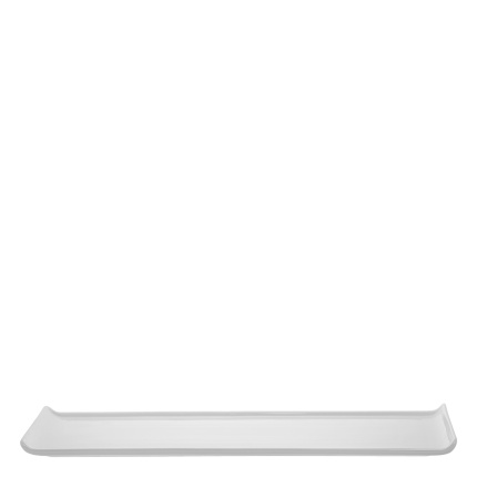 Plateau blanc Lunasol 55 x 15 cm