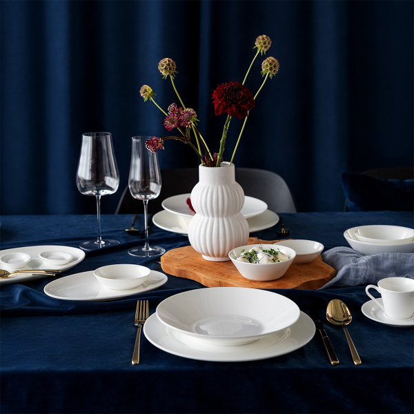 Service en porcelaine 19 pièces – Premium Platinum Line