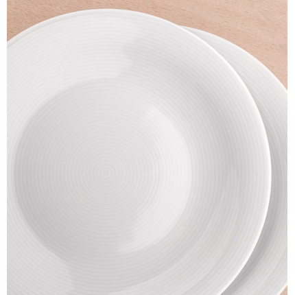 Service en porcelaine - 4 pièces - Basic Chic